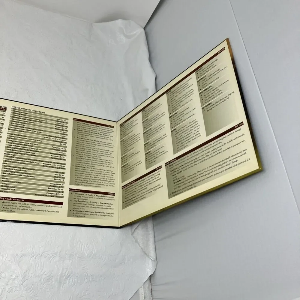 Dungeon Master's Screen D&D 4th edition - WotC - Drow screen only